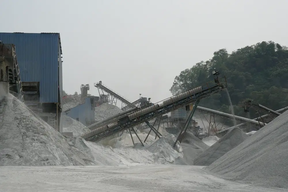 Yau Poh Trading aggregate processing yard