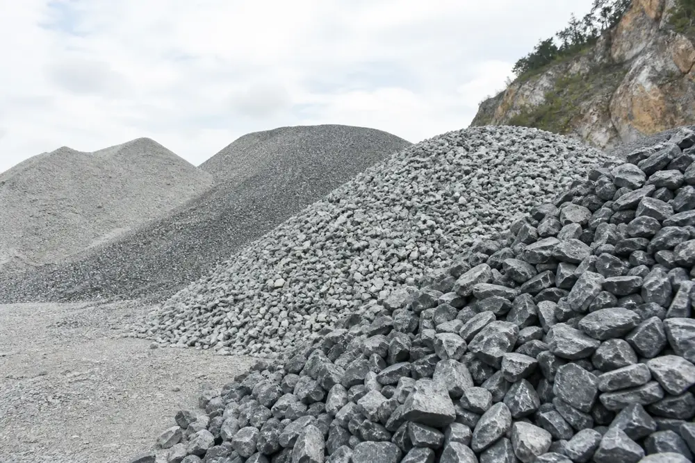 Pebbles and graded aggregates